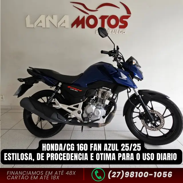 Moto Honda CG 160 2025 Fan