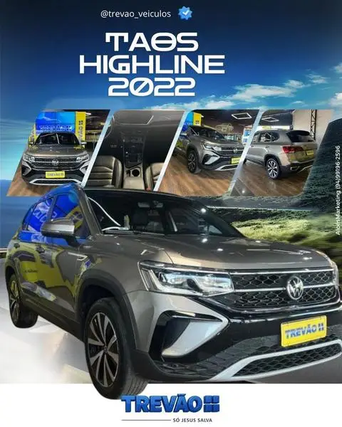 Carro Volkswagen Taos 2022 Highline 1.4 TSI (Aut) (Flex)