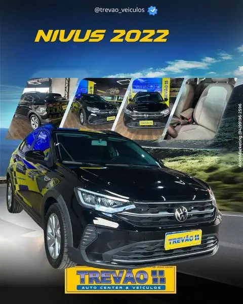 Carro Volkswagen Nivus 2022 Comfortline 1.0 Turbo (Aut) (Flex)