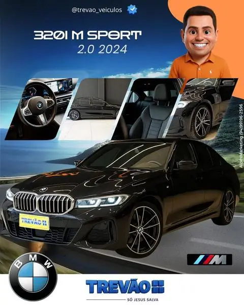 Carro BMW 320i 2024 GP 2.0 Turbo (Aut.)