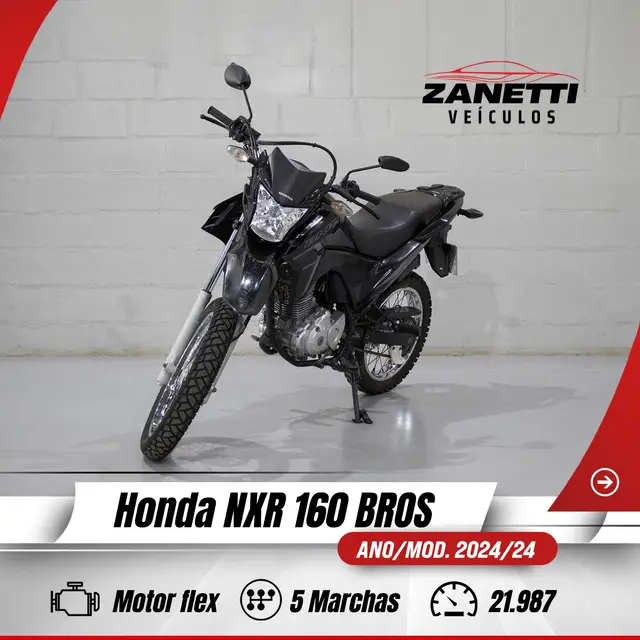 Moto Honda NXR 160 2024 Bros ESDD