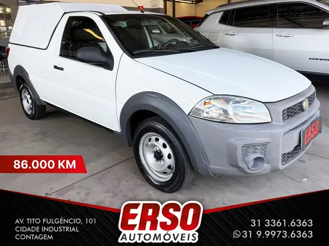 Carro Fiat Strada 2020 Hard Working 1.4 (Flex) (Cabine Simples)