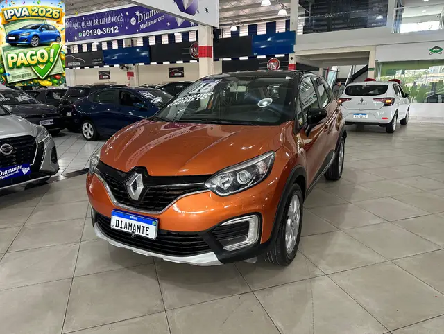 Carro Renault Captur 2018 Zen 1.6 16v SCe CVT (Flex)