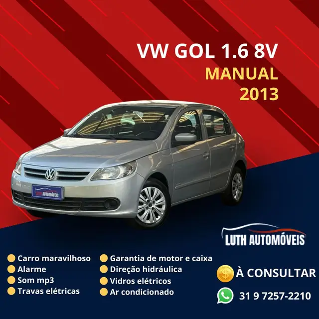Carro Volkswagen Gol 2013 Novo  1.6 (Flex)