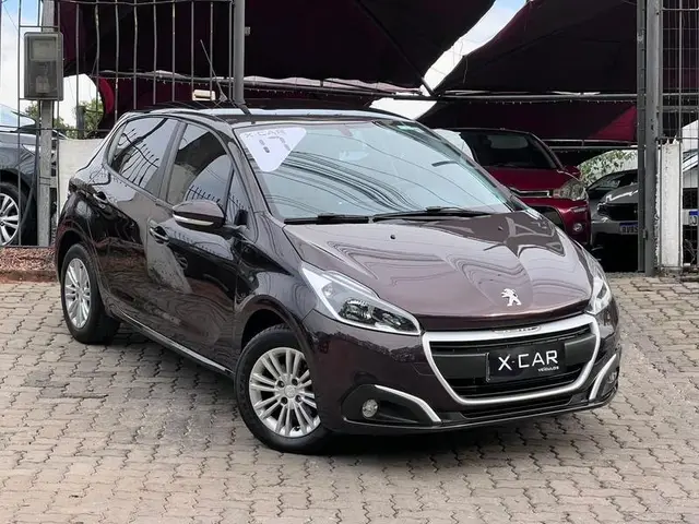 Carro Peugeot 208 2017 Active 1.2 12V (Flex)