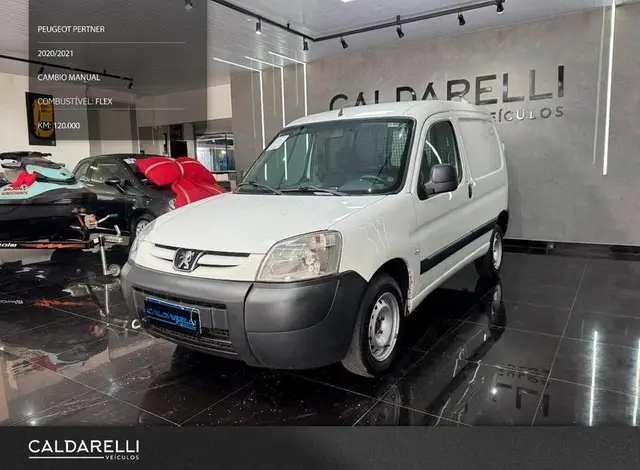 Carro Peugeot Partner 2021 Furgão 1.6 16V (Flex)