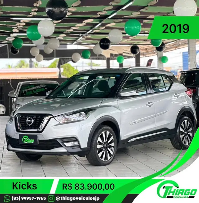 Carro Nissan Kicks 2019 1.6 SV CVT (Flex)