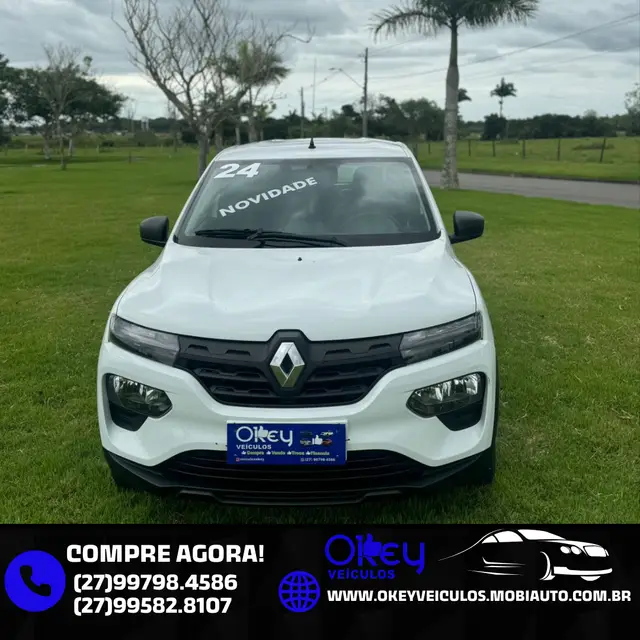 Carro Renault Kwid 2024 Zen 1.0 12v SCe (Flex)