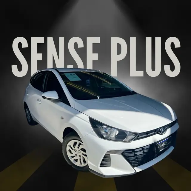 Carro Hyundai HB20 2024 Sense Plus 1.0 (Mec.)