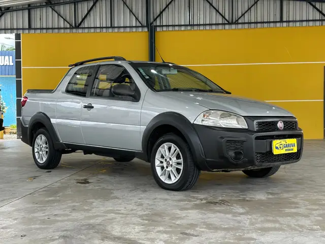 Carro Fiat Strada 2015 Working 1.4 (Flex) (Cabine Dupla)