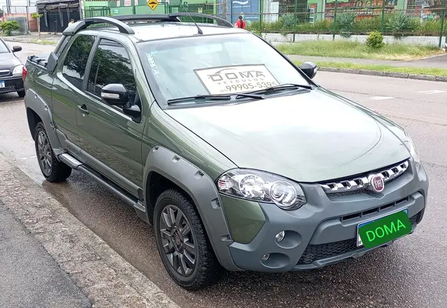 Carro Fiat Strada 2015 Adventure 1.8 16V (Flex) (Cabine Dupla)