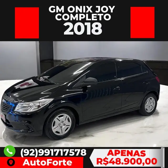 Carro Chevrolet Onix 2018 1.0 Joy SPE/4