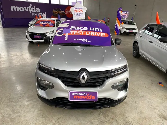 Carro Renault Kwid 2025 Zen 1.0 12v SCe (Flex)