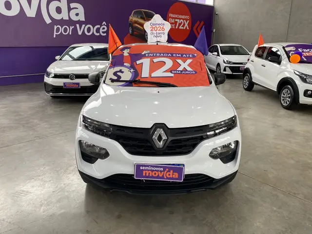 Carro Renault Kwid 2025 Zen 1.0 12v SCe (Flex)