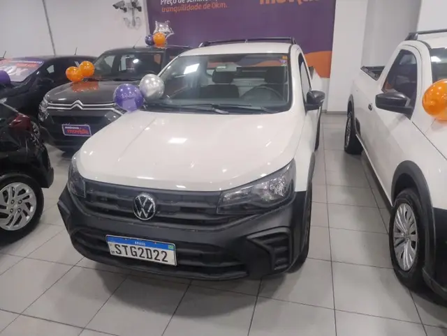 Carro Volkswagen Saveiro 2024 Robust Total Flex 16V
