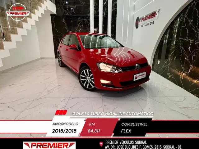 Carro Volkswagen Golf 2015 1.4 TSi BlueMotion Technology Highline