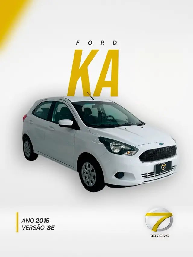 Carro Ford Ka 2015 SE 1.0 (Flex)