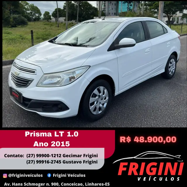 Carro Chevrolet Prisma 2015 1.0 LT SPE/4