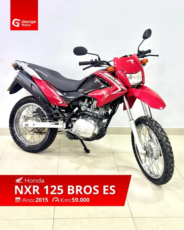 Moto Honda NXR 125 2015 Bros ES