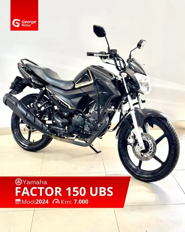 Moto Yamaha YBR 150 Factor 2024 150i ED
