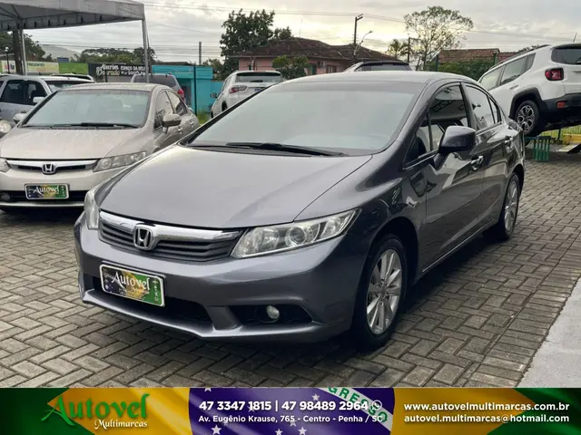 Carro Honda Civic 2015 LXS 1.8 i-VTEC (Aut) (Flex)