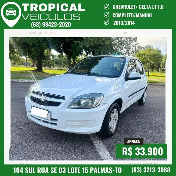 Carro Chevrolet Celta 2014 LT 1.0 (Flex)