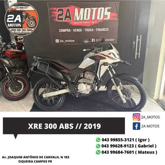 Moto Honda XRE 300 2019 (ABS) (Flex)