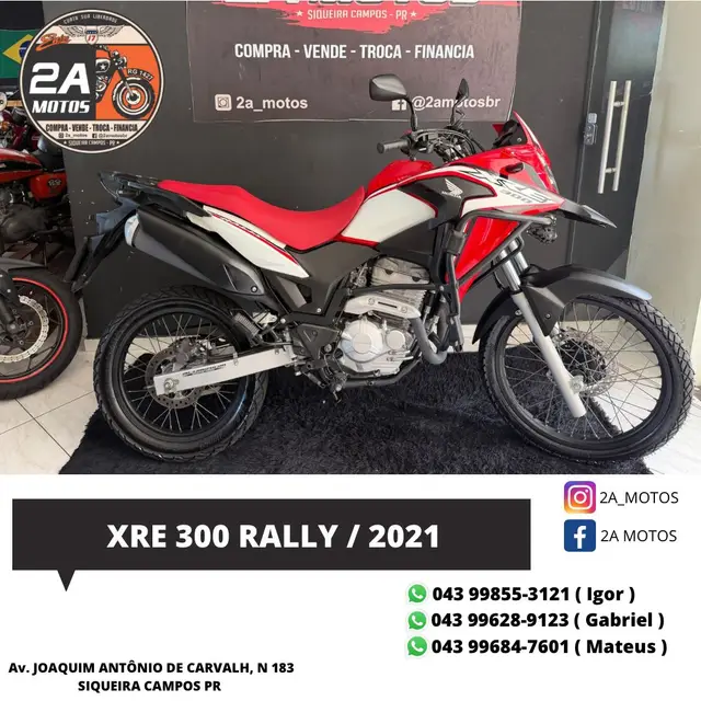 Moto Honda XRE 300 2021 (ABS) (Flex)