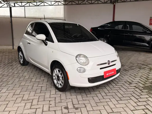Carro Fiat 500 2012 Cult Dualogic 1.4 8V