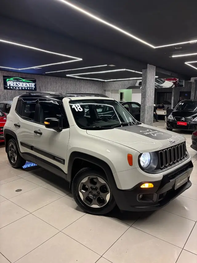 Carro Jeep Renegade 2018 1.8 4x2 (Aut) (Flex) (PCD)