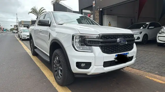Carro Ford Ranger Cabine Dupla 2025 Black 2.0 Turbodiesel 4x2 (Aut.)