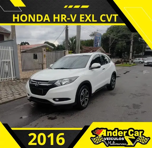 Carro Honda HR-V 2016 EXL CVT 1.8 I-VTEC FlexOne