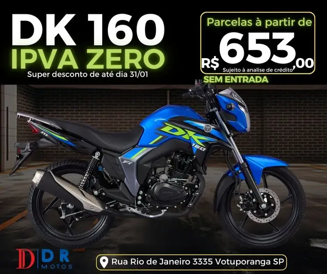 Moto Haojue DK 160 2026 S