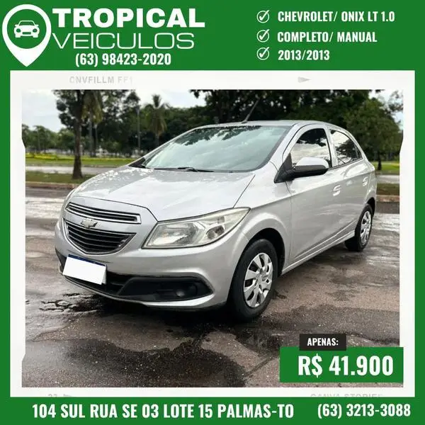 Carro Chevrolet Onix 2013 1.0 LT SPE/4