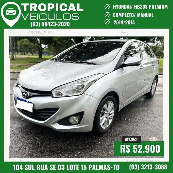 Carro Hyundai HB20S 2014 1.6 Comfort Plus (Aut) (Flex)