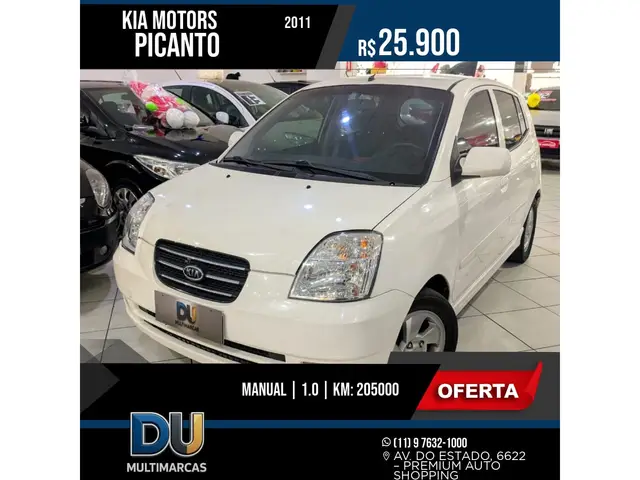 Carro Kia Picanto 2007 EX 1.1 (Flex)