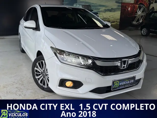 Carro Honda City 2018 EXL 1.5 CVT (Flex)