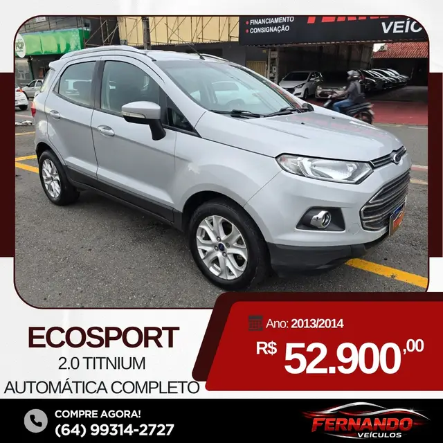 Carro Ford EcoSport 2014 Ecosport Titanium 2.0 16V Powershift (Flex)