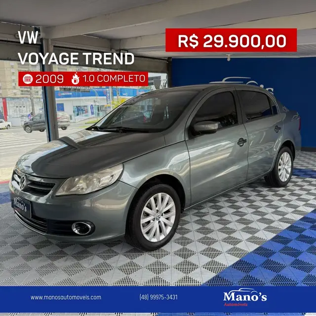 Carro Volkswagen Voyage 2009 1.0 Total Flex