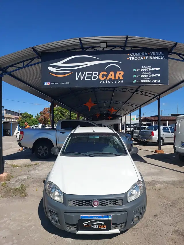 Carro Fiat Strada 2015 Working HARD 1.4 Fire Flex 8V CD