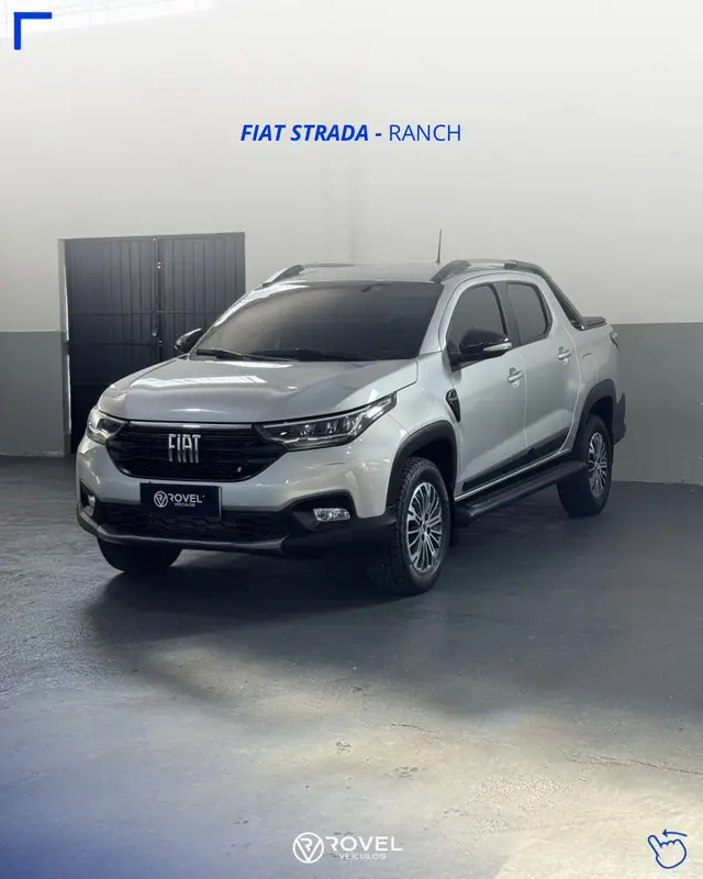 Carro Fiat Strada 2023 Ranch 1.3 Flex 8V CD Aut.