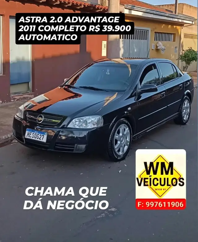 Carro Chevrolet Astra Sedan 2011 Advantage 2.0 (Flex)