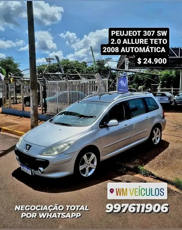 Carro Peugeot 307 SW 2008 Allure 2.0 16V (aut) (web)