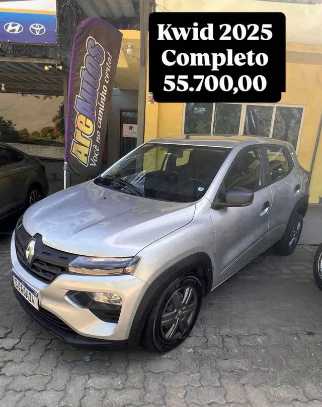 Carro Renault Kwid 2025 Zen 1.0 12v SCe (Flex)