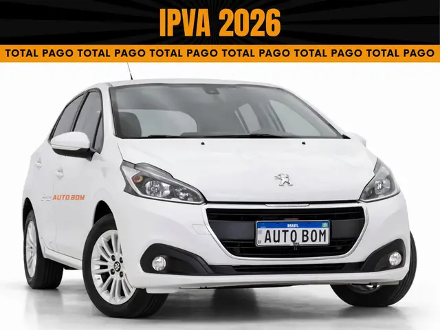 Carro Peugeot 208 2020 Active 1.2 12V (Flex)