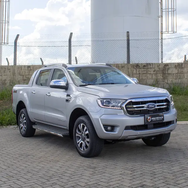 Carro Ford Ranger Cabine Dupla 2022 Limited 3.2 Turbodiesel 20V 4x4 (Aut)