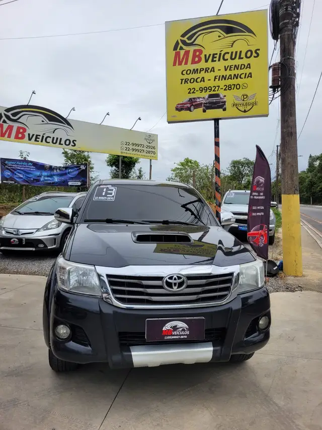 Carro Toyota Hilux Cabine Dupla 2013 Hilux 3.0 TDI 4x4 CD SRV (Aut)