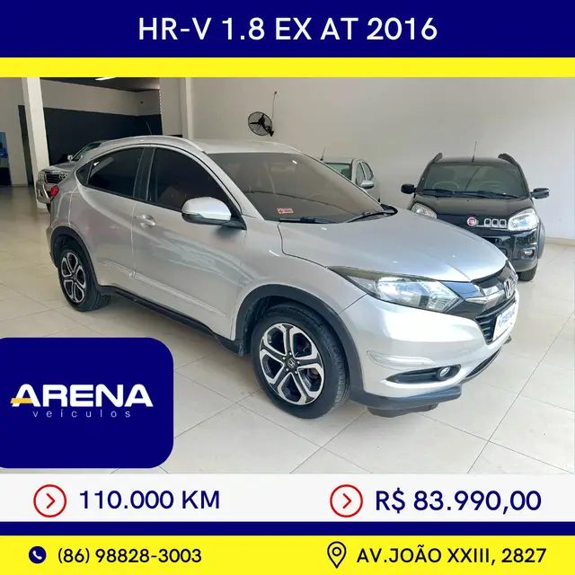 Carro Honda HR-V 2016 EX CVT 1.8 I-VTEC FlexOne