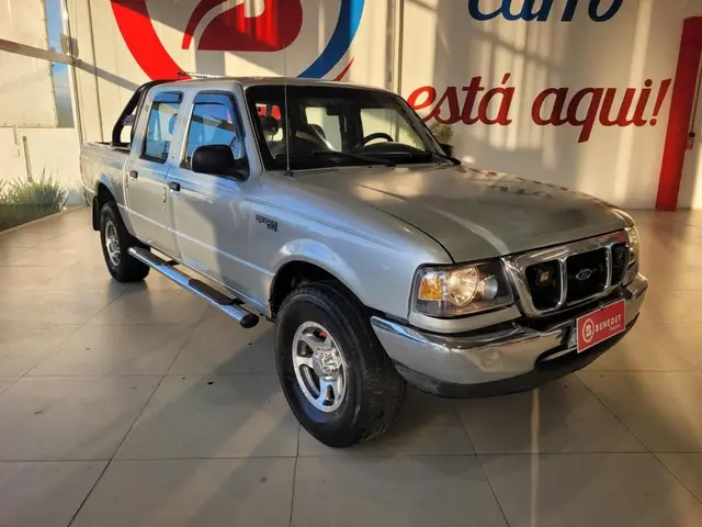 Carro Ford Ranger Cabine Simples 2001 Ranger XL 4x4 2.5 Turbo (Cab Estendida)