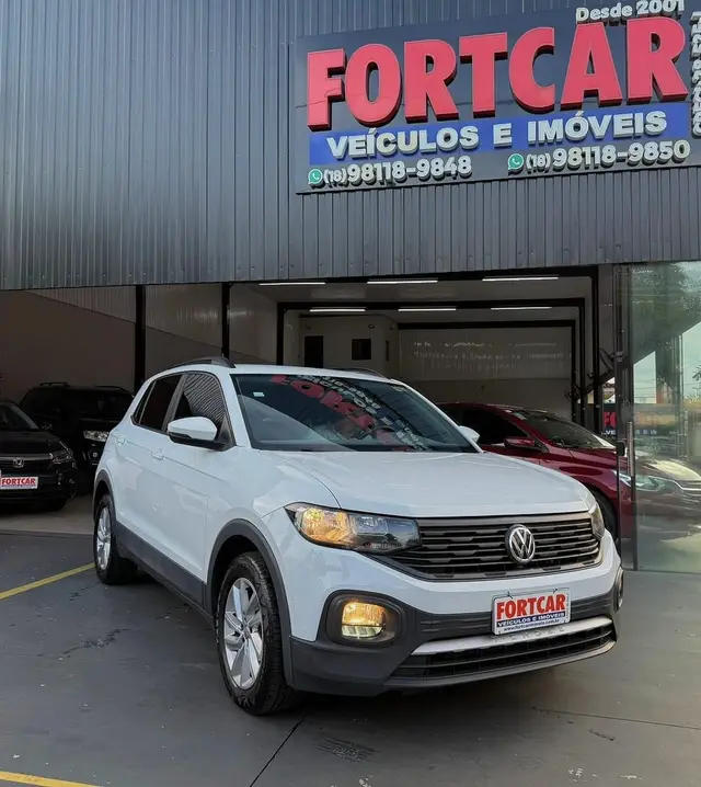 Carro Volkswagen T-Cross 2020 1.0 200 TSI Sense (Aut) (Flex)